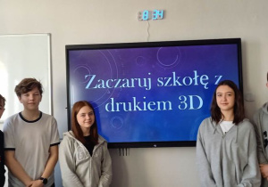 Uczniowie biorący udział w konkursie