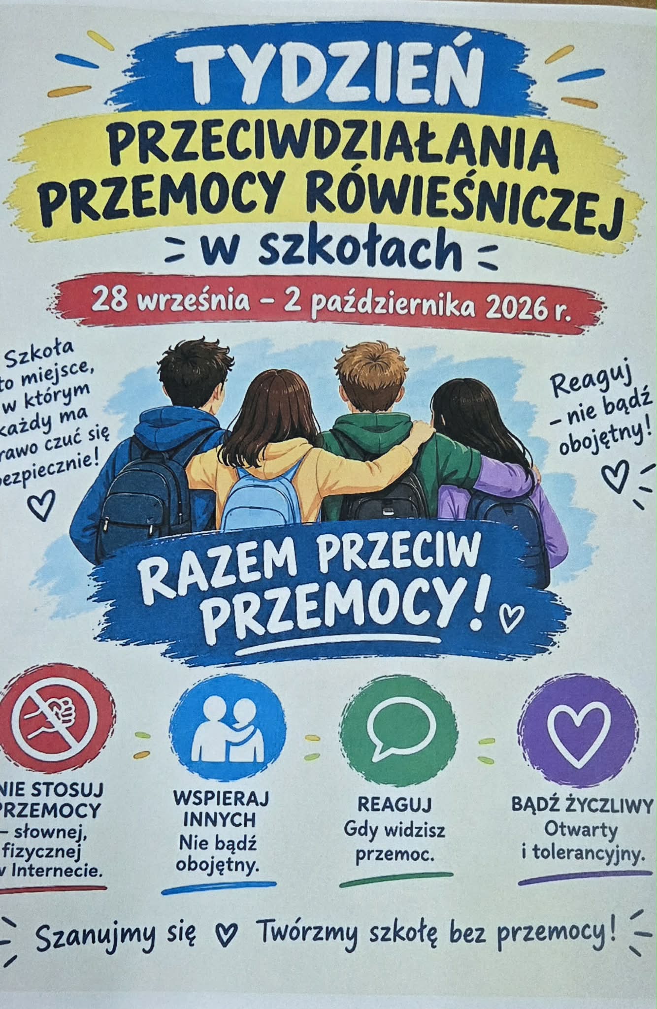 plakat promujący akcję