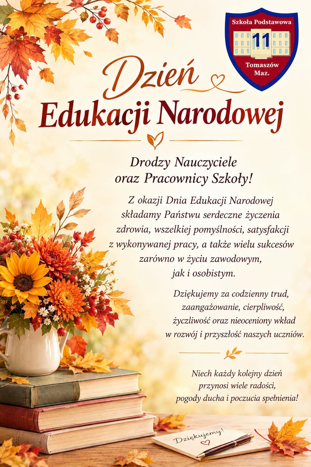 plakat na dzien edukacji narodowej