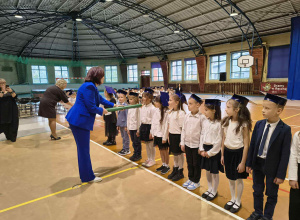 Uroczyste ślubowanie klas pierwszych