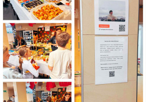 Kolaż zdjęć z akcji charytatywnej