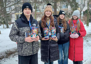 Uczniowie kwestują na ulicach miasta