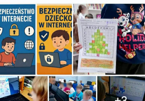 Kolaż zdjęć prezentujący wykonanie zadania grudniowego