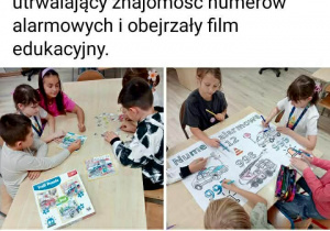 Zbiór zdjęć z wykonywanego zajęcia w październiku