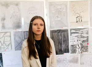 Powiatowy Konkurs Malarstwa, Rysunku i Komiksu pt. „Wizje’ 2026 - Między absurdem a ciszą”