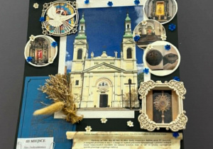 Praca plastyczna ucznia klasy czwartej