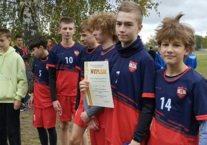 Drużyna chłopców klas 7-8