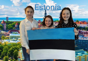 Estonia w wykonaniu uczennic z klasy 6b